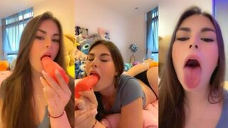 Lauren Alexis Dildo Deepthroat Blowjob Video Leaked