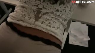 After Work in the Office, she was Fired after the Boss found Out!