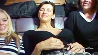 Angie, Anabel and Alicia in the Van